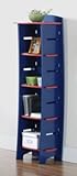 Fun to Assemble Bookcase in Navy and Red by Legare