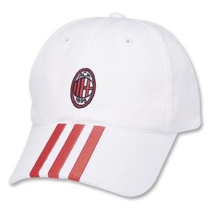 Buy AC Milan 3 Stripe Cap by adidas