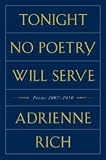 Tonight No Poetry Will Serve Publisher: W. W. Norton & Company