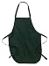 Upscale 100% Cotton Full Length Apron with Pockets - Hunter Image