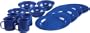 Coleman 12-Piece Enamelware Dining Set (Blue)