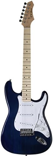 Jameson Full Size Blue Electric Guitar With Tremolo
