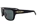Black Flys Shiny Black MCFLY Sunglasses with Smoke Glass Lenses