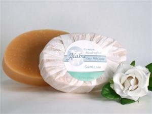 Alabu - Gardenia Fragranced Goat Milk Soap (Handmade Soap)