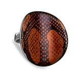 Italian Snake Skin Pattern Ring .925 Sterling Silver Adjustable - Made in Italy