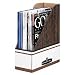 Bankers Box 07223 Open Back Woodgrain Corrugated Magazine File, 12/Carton