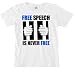 FREE SPEECH (BLUE) Women's Cut T-Shirt