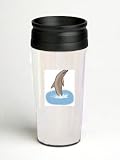 16 oz. Double Wall Insulated Tumbler with dolphin - Paper Insert