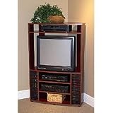 Review Stacks and Stacks  / Corner Entertainment Center (Cherry) (49.6
