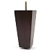 Leg Daddy 5 1/2 Walnut Tapered Pyramid Sofa Leg, Set of 4
