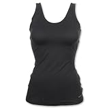 Reebok Women's Shapewear Wildcard Tank Long Bra Top (Black, X-Large)