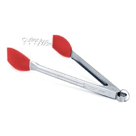 Amco Silicone Tongs , Red by Amco