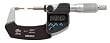 Mitutoyo 331-351 LCD Spline Micrometer, Ratchet Stop, 0-1"/0-25.4mm Range, 0.00005"/0.001mm Graduation, +/-0.0001" Accuracy, 10mm Tip