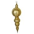 Large 39" Gold Shatterproof Finial Commercial Size Christmas Ornament Decoration