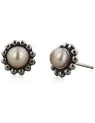 Honora Little Girls Pearl Earrings