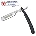 Dovo Black Synthetic Straight Razor Folding Knife