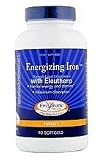 Enzymatic Therapy Energizing Iron with Eleuthero 90 softgels( Double Pack)