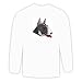 Long Sleeve T-shirt with bull, pit, dog, terrier, canine