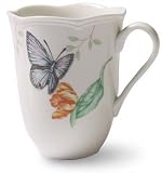 Lenox Butterfly Meadow Blue Butterfly Mug 12 Oz.