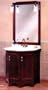 Anetto Vanity Sink Set w/Drop-In Basin (Single-hole Drilling) - Honey - Antique Brass