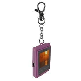 32MB PINK 1.5 inch Digital Photo Frame Key ring with Built-in Rechargeable Battery....USB....Plug & Play (No Installation Software Required)