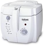 Presto CoolDaddy Deep Fryer with Removable Bucket, White