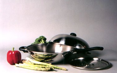 Miracle Stainless Steel Healthy Wok - WOK100