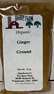 Ginger Root, Ground, 2 oz. by Barry Farm