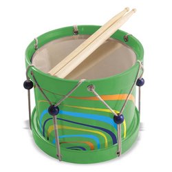 MusicalInstruments: First Act FD708 Discovery Rope Tension Marching Drum Swirl