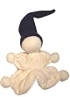 Organic Rattle Cozy Navy
