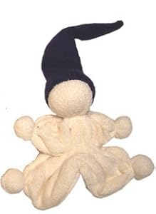 Organic Rattle Cozy Navy