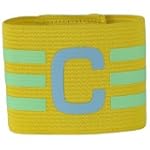 Adidas Fascia Capitano Gialla/Verde/A...
