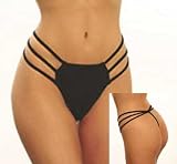 Triple Strap Thong. One Size in Black, White, Red, Hot Pink, Lime, Royal or Chartreuse.