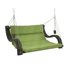 Outback Urban Balance Hanging Expanse Chair with Cup Holders, Stripe by Lawn Furniture