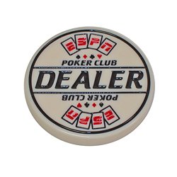 Set of 3 ESPNR Engraved Dealer Button - Casino Supplies > ESPN Poker Club Products