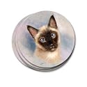 NEW! Neoprene Siamese Cat Coasters Set of 4