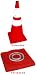 Pack and Pop Incident Cone with Light - 28 Inch 4 each/bag