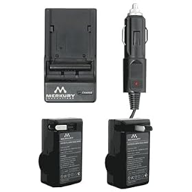 AC DC - 110 240 VOLT BATTERY CHARGER FOR NIKON ENEL3 by Merkury