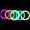 8" Glowsticks Glow Stick Bracelets Mixed Colors (Tube of 100)