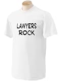 Lawyers Rock Adult Short Sleeve T-Shirt In Various Colors & Sizes