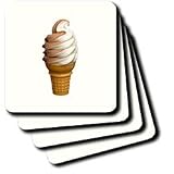 Ice Cream - Soft Serve - Coasters