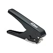 MCGILL METAL PRODUCTS CO. / MCG16500 / Badge/Slot Punch, 9/16w x1/8h Horizontal Hole, 1/2 Throat Reach, Black/Chrome / Sold as 1 EA