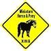 MINIATURE HORSE & PONY CROSSING sign
