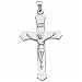 14Kt White Gold Consecrated Cross Fashion Pendant