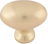 Tools & Hardware : Atlas Homewares A804-SB 1-3/4-Inch Euro-Tech Collection Robins Egg Knob, Satin Brass