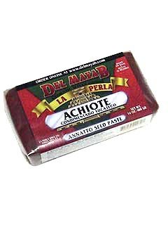 La Perla del Mayab Annatto Seed Paste Achiote, 14 oz. by La Perla
