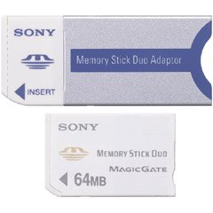 Sony Media Memory Stick Duo Replacement Adaptor (MSAC-M2)
