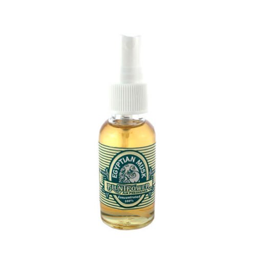 BluntPower 1 oz Glass Bottle Oil Based Concentrated Air Freshener & Oil Burner, Egyptian Musk