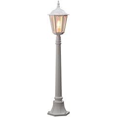 Konstsmide Firenze 7215-250 Wegeleuchte (B: 23,5cm T: 23,5cm H: 120cm, 1x100W, IP43) matt-wei�