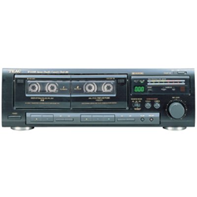 Teac Black W600R Professional Double Auto Reverse Cassette Deck